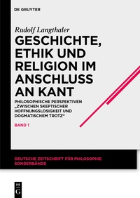 صورة الغلاف: Geschichte, Ethik und Religion im Anschluß an Kant 1st edition 9783050040479