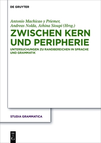 Omslagafbeelding: Zwischen Kern und Peripherie 1st edition 9783050060583
