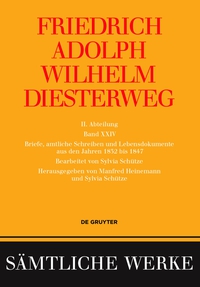 Imagen de portada: Briefe, amtliche Schreiben und Lebensdokumente aus den Jahren 1832 bis 1847 1st edition 9783050056821