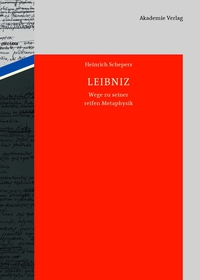 Imagen de portada: Leibniz 1st edition 9783050059006