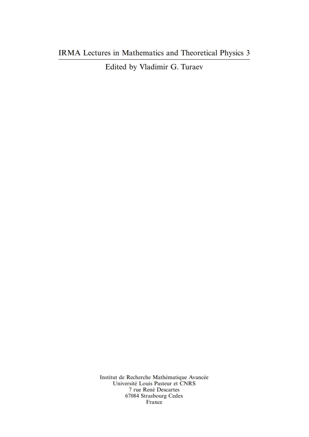 From Combinatorics to Dynamical Systems Journées de Calcul Formel, Strasbourg, March 22-23, 2002 1st Edition