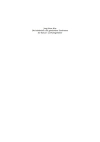 Titelbild: Die hebräischen und griechischen Textformen der Samuel- und Königebücher 1st edition 9783110208764