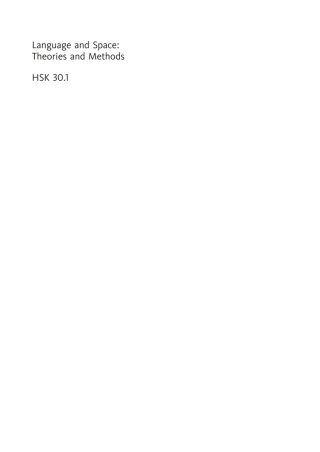 Cover image: Theories and Methods 1st edition 9783110180022