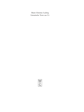 صورة الغلاف: Literarische Texte aus Ur 1st edition 9783110222326