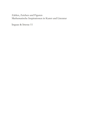 Omslagafbeelding: Zahlen, Zeichen und Figuren 1st edition 9783110229059