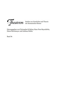 Omslagafbeelding: Das Weimarer Hoftheater unter Goethes Leitung 1st edition 9783110231496