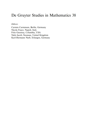 Immagine di copertina: Markov Processes, Semigroups and Generators 1st edition 9783110250107