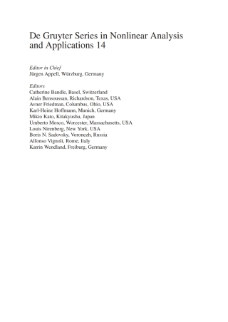 Cover image: Function Spaces, 1 1st edition 9783110250411