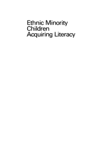 Immagine di copertina: Ethnic Minority Children Acquiring Literacy 1st edition 9783110131390