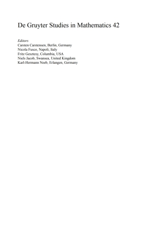 Cover image: Green's Functions 1st edition 9783110253023