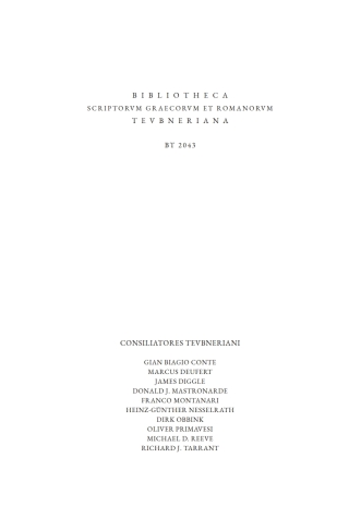 Cover image: Vita Apollonii Tyanei 1st edition 9783110218824