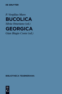 Cover image: Bucolica et Georgica 1st edition 9783110196085