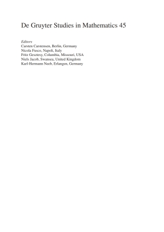 صورة الغلاف: Narrow Operators on Function Spaces and Vector Lattices 1st edition 9783110263039