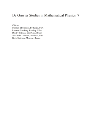 Cover image: Computational Physics of Electric Discharges in Gas Flows 1st edition 9783110270334