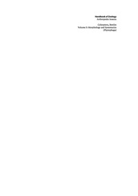 Titelbild: Morphology and Systematics 1st edition 9783110273700