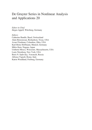 Cover image: Impulsive Differential Inclusions 1st edition 9783110293616