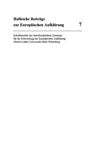 Cover image: Skepsis, Providenz, Polyhistorie 1st edition 9783484810075