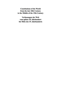 表紙画像: Constitutional Documents of Haiti 1790–1860 1st edition 9783598357114