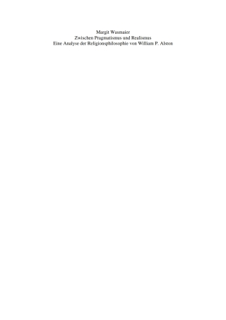 Cover image: Zwischen Pragmatismus und Realismus 1st edition 9783110320961