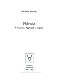 صورة الغلاف: Dialectics 1st edition 9783110321012