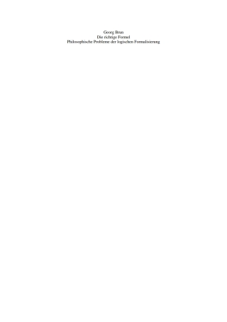 Imagen de portada: Die richtige Formel 1st edition 9783110323009