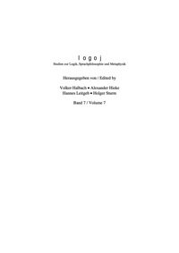 Imagen de portada: Der Begriff der logischen Form in der Analytischen Philosophie 1st edition 9783110323849