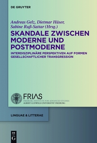 Cover image: Skandale zwischen Moderne und Postmoderne 1st edition 9783110307658