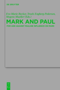 صورة الغلاف: Mark and Paul 1st edition 9783110314557