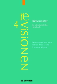 Cover image: Fiktionalität 1st edition 9783110322248