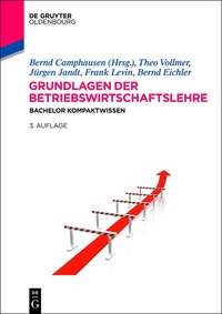 Cover image: Grundlagen der Betriebswirtschaftslehre 3rd edition 9783110354911