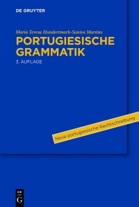 表紙画像: Portugiesische Grammatik 3rd edition 9783110312256