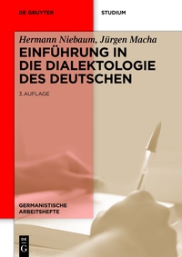 Cover image: Einführung in die Dialektologie des Deutschen 3rd edition 9783110333862