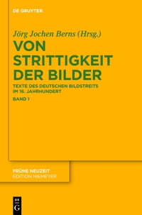 Cover image: Von Strittigkeit der Bilder 1st edition 9783110316285