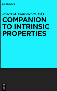 Imagen de portada: Companion to Intrinsic Properties 1st edition 9783110290868
