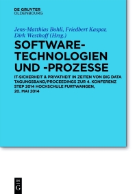 Cover image: Software-Technologien und -Prozesse 1st edition 9783110355277