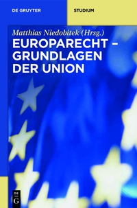 Imagen de portada: Grundlagen der Union 1st edition 9783110271683