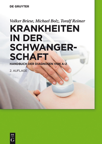 Imagen de portada: Krankheiten in der Schwangerschaft 2nd edition 9783110313024