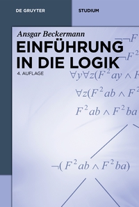 Cover image: Einführung in die Logik 4th edition 9783110354089