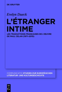 Cover image: L’étranger intime 1st edition 9783110279009