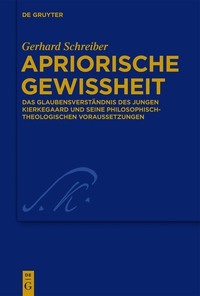 صورة الغلاف: Apriorische Gewissheit 1st edition 9783110315608