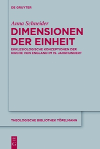 صورة الغلاف: Dimensionen der Einheit 1st edition 9783110317695
