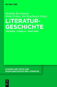 Imagen de portada: Literaturgeschichte 1st edition 9783110287233