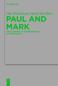 Cover image: Paul and Mark 1st edition 9783110272796
