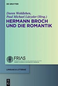 Imagen de portada: Hermann Broch und die Romantik 1st edition 9783110307672