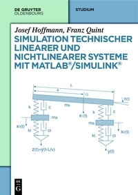 Immagine di copertina: Simulation technischer linearer und nichtlinearer Systeme mit MATLAB/Simulink 1st edition 9783110343823