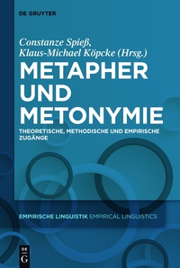 Imagen de portada: Metapher und Metonymie 1st edition 9783110374988