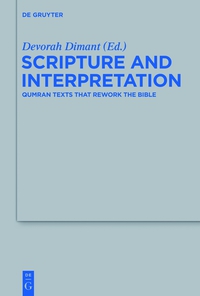 Cover image: Scripture and Interpretation 1st edition 9783110302981