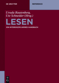 Cover image: Lesen 1st edition 9783110275513