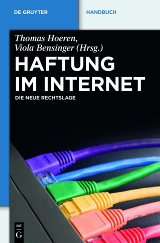 Immagine di copertina: Haftung im Internet 1st edition 9783110277487