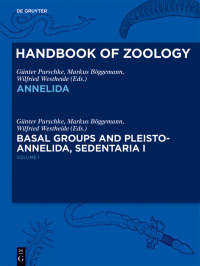 صورة الغلاف: Annelida Basal Groups and Pleistoannelida, Sedentaria I 1st edition 9783110291469